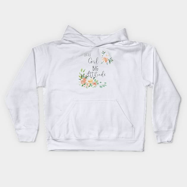 Don’t Let The Flowers Fool Ya Kids Hoodie by Hudson|Farley 